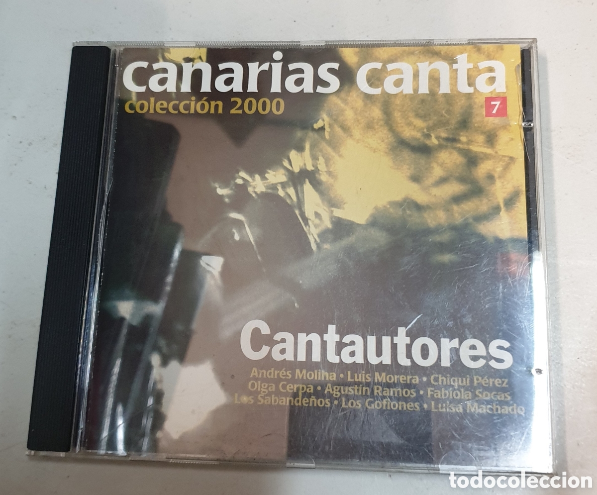 CDs de m&uacute;sica: Canarias canta. Cantautores - Foto 1