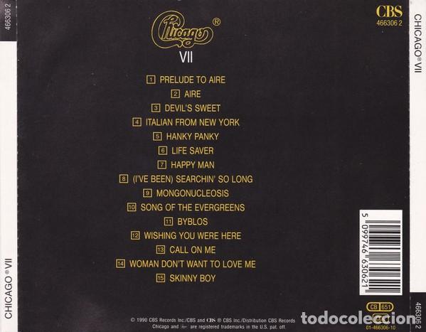 CDs de m&uacute;sica: Chicago &ndash; Chicago VII - Precintado - Foto 2