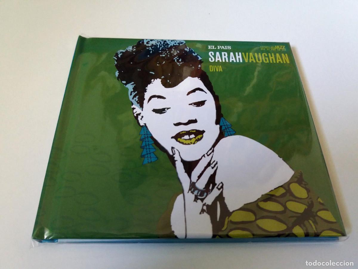 CDs de m&uacute;sica: SARAH VAUGHAN &rdquo;DIVA&rdquo; CD + LIBRO BOOK 16 TRACKS COMO NUEVO - Foto 1