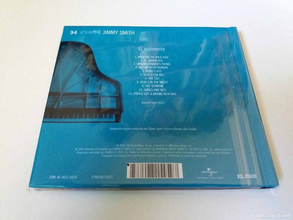 CDs de m&uacute;sica: JIMMY SMITH &rdquo;EL MOMENTO&rdquo; CD + LIBRO BOOK 11 TRACKS COMO NUEVO - Foto 2