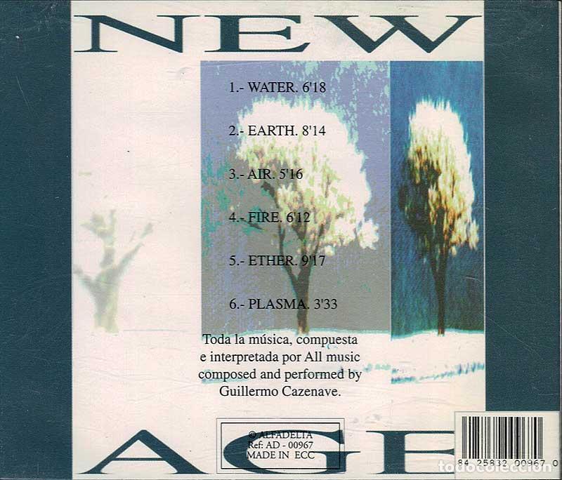 CDs de m&uacute;sica: Guillermo Cazenave - New Age. CD - Foto 2