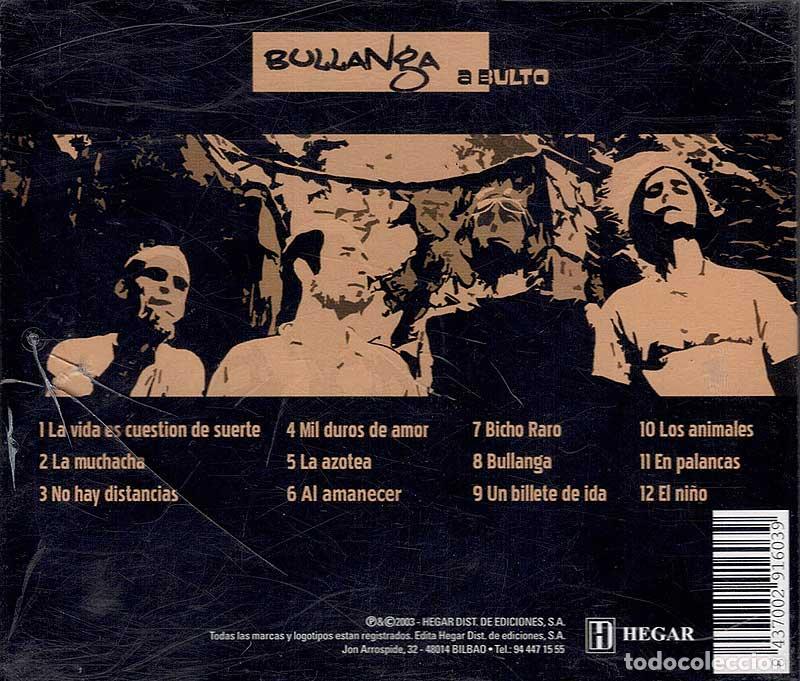 CDs de m&uacute;sica: Bullanga - A Bulto. CD - Foto 2