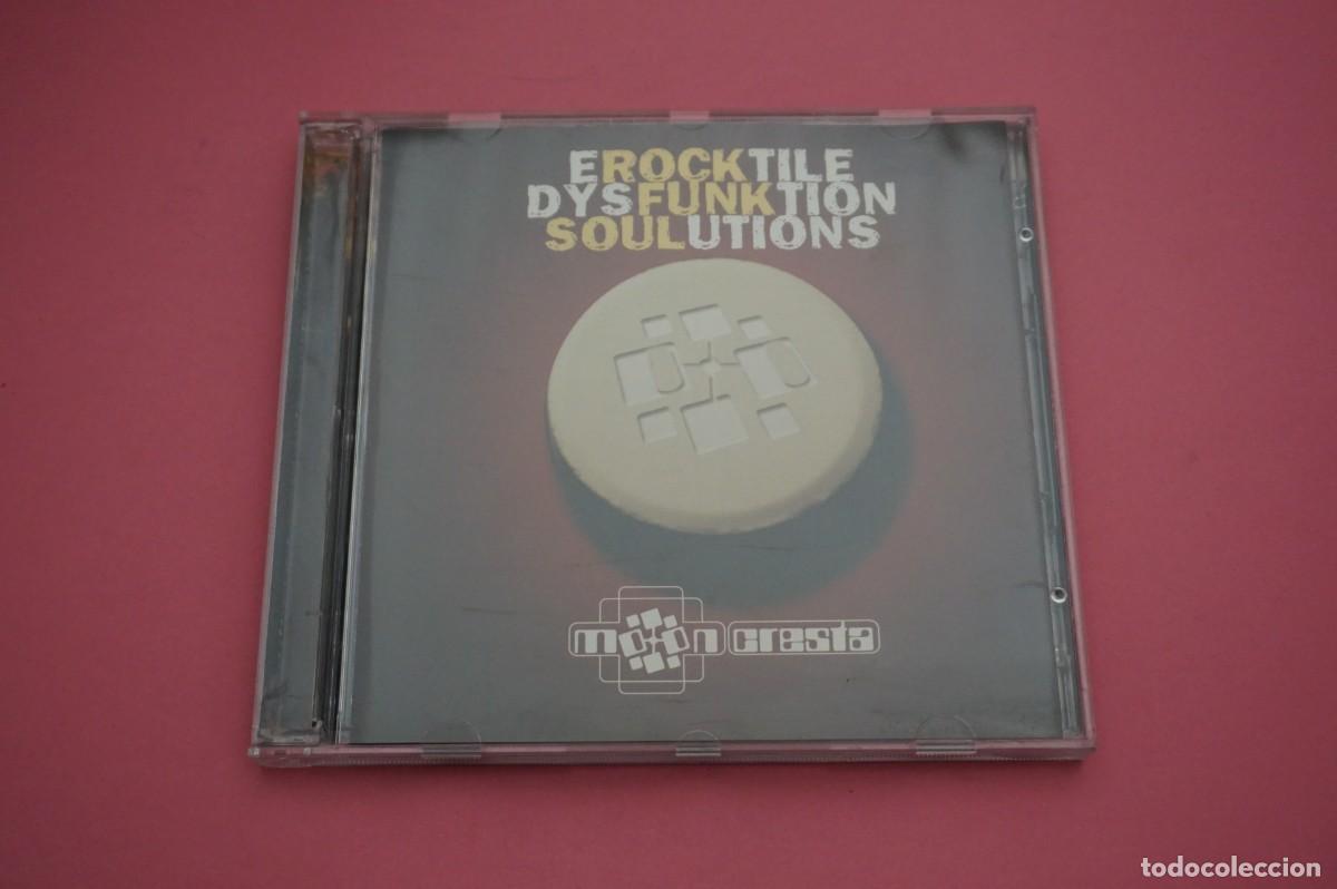 CDs de m&uacute;sica: CD/ DOBLE CD - EROCKTILE DYSFUNKTION SOULUTIONS - MOON CRESTA - Foto 1