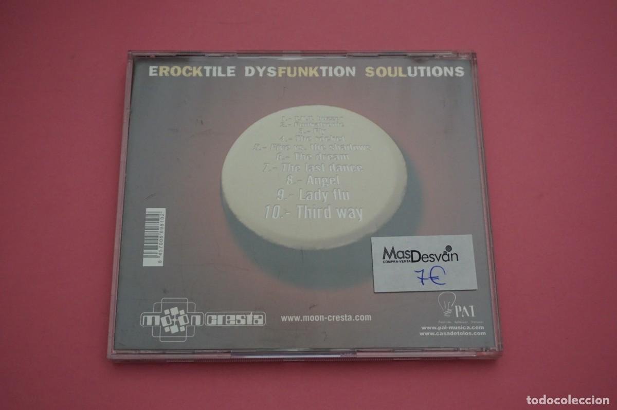 CDs de m&uacute;sica: CD/ DOBLE CD - EROCKTILE DYSFUNKTION SOULUTIONS - MOON CRESTA - Foto 4