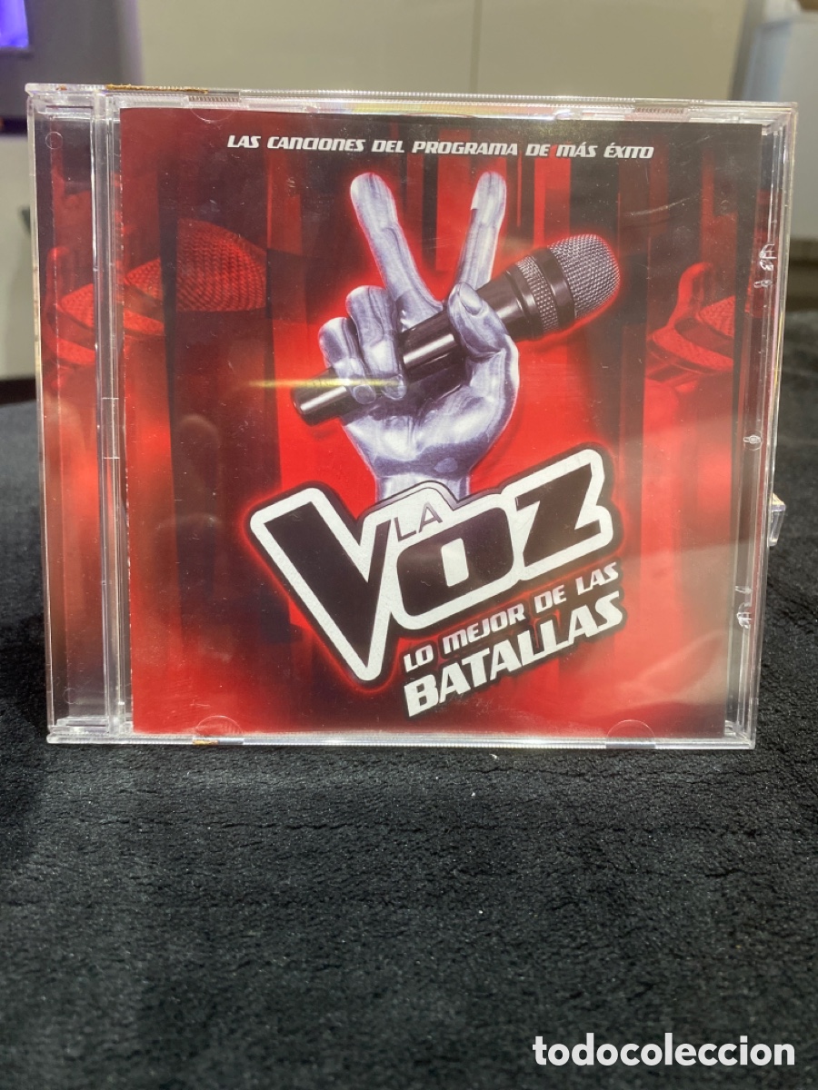 CDs de m&uacute;sica: CD LA VOZ. LO MEJOR DE LAS BATALLAS. - Foto 1