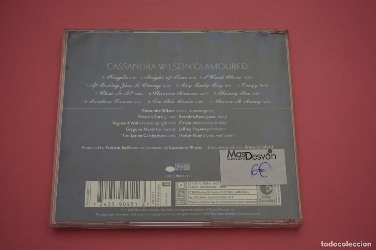 CDs de m&uacute;sica: CD/ CASSANDRA WILSON - GLAMOURED - Foto 3