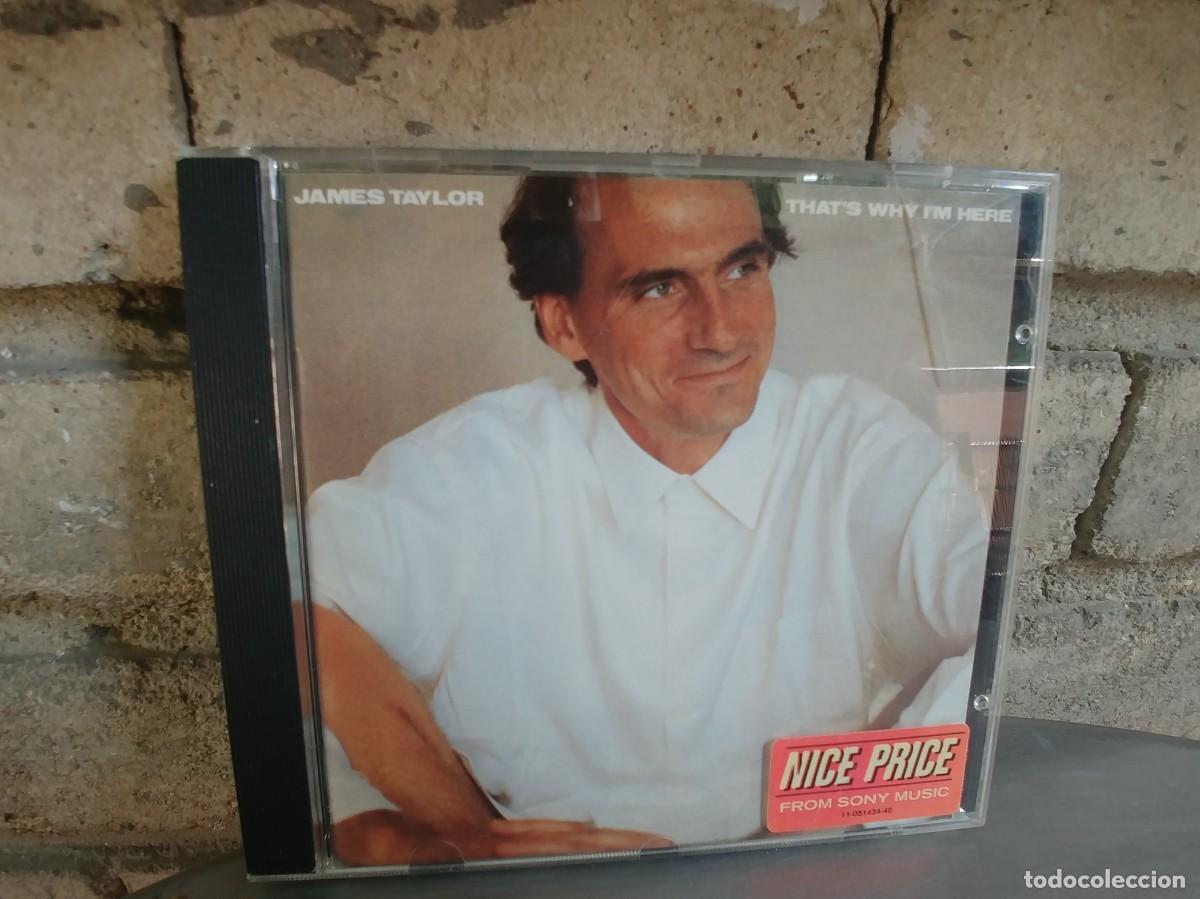 CDs de m&uacute;sica: JAMES TAYLOR-CD Thats Why Im Here - Foto 1