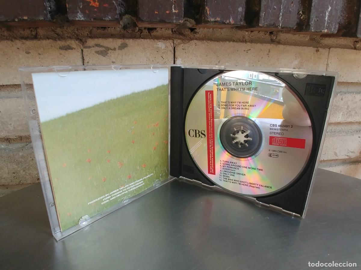 CDs de m&uacute;sica: JAMES TAYLOR-CD Thats Why Im Here - Foto 2