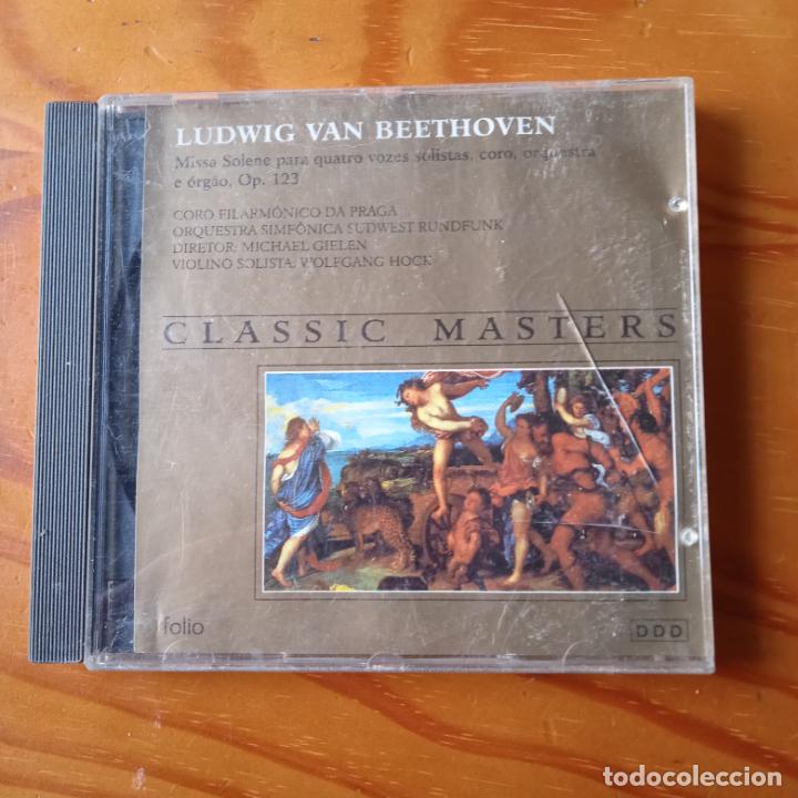 CDs de m&uacute;sica: LUDWIG VAN BEETHOVEN, MISA SOLENE. CD CLASSIC MASTERS. - Foto 1