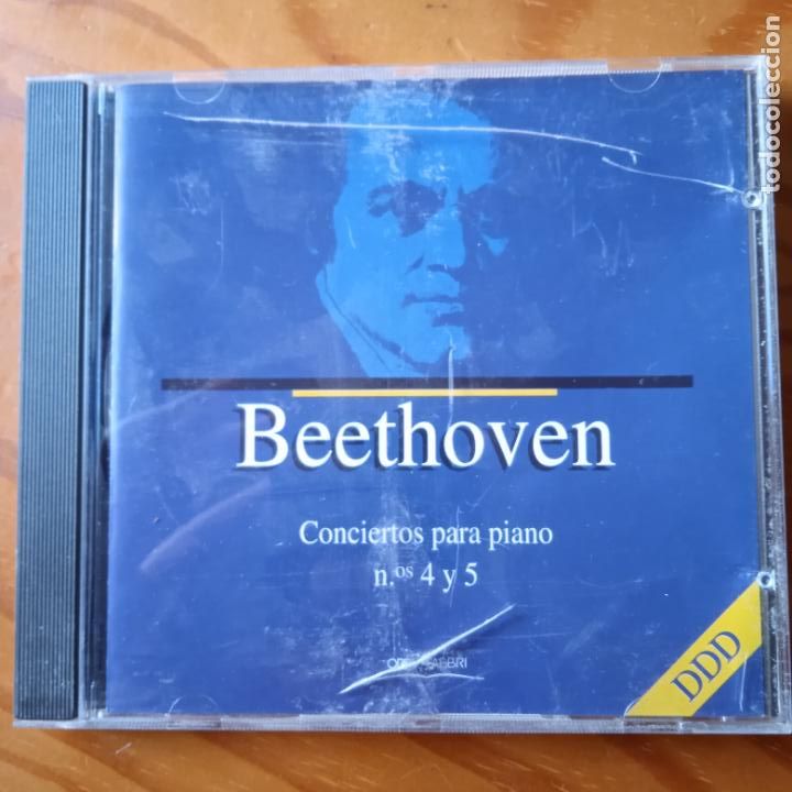 CDs de M&uacute;sica: BEETHOVEN, CONCIERTOS PARA PIANO N&ordm; 4 & 5. CD ORBY-FABBRI