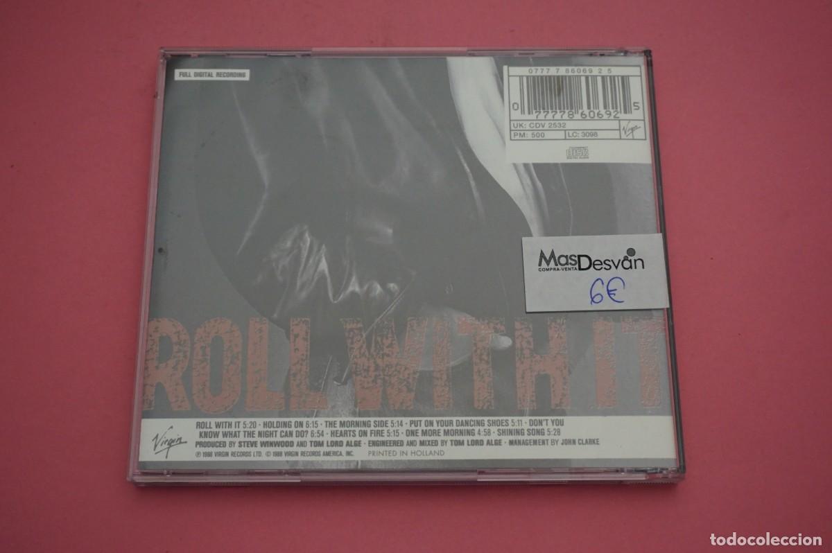 CDs de m&uacute;sica: CD/ STEVE WINWOOD - ROLL WITH IT - Foto 3