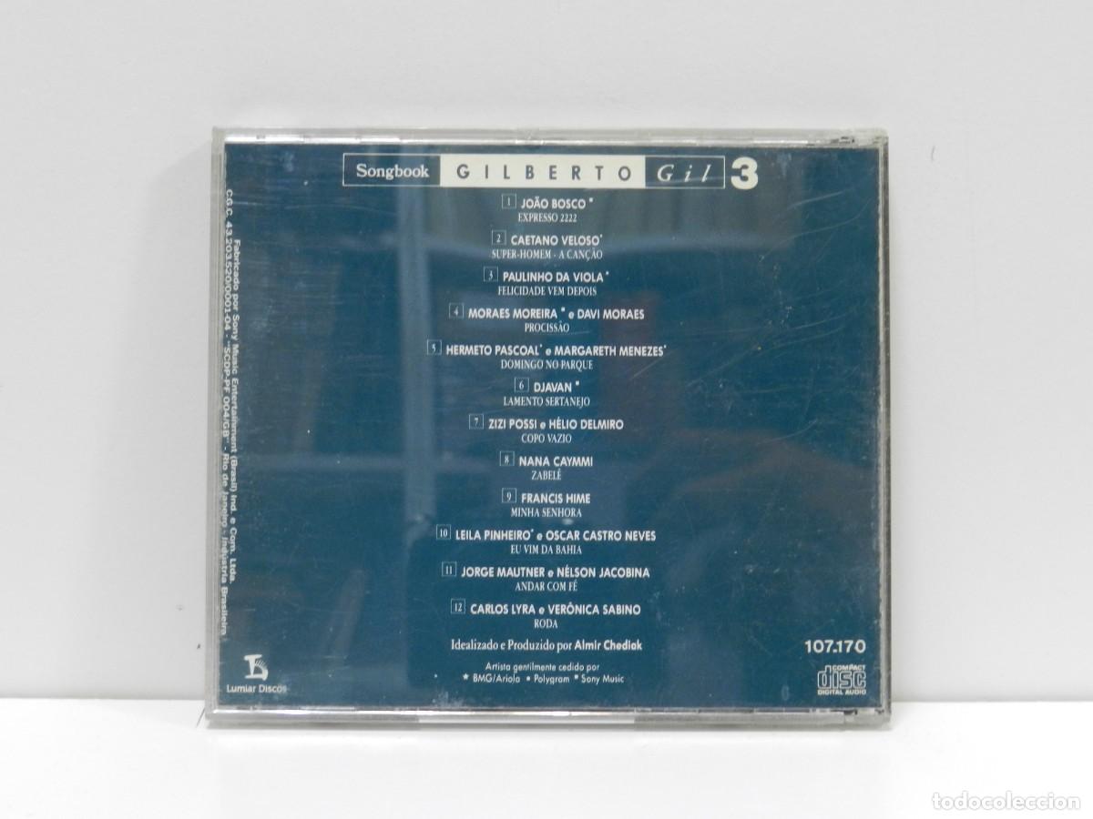 CDs de m&uacute;sica: DISCO CD. Songbook Gilberto Gil. COMPACT DISC. - Foto 2