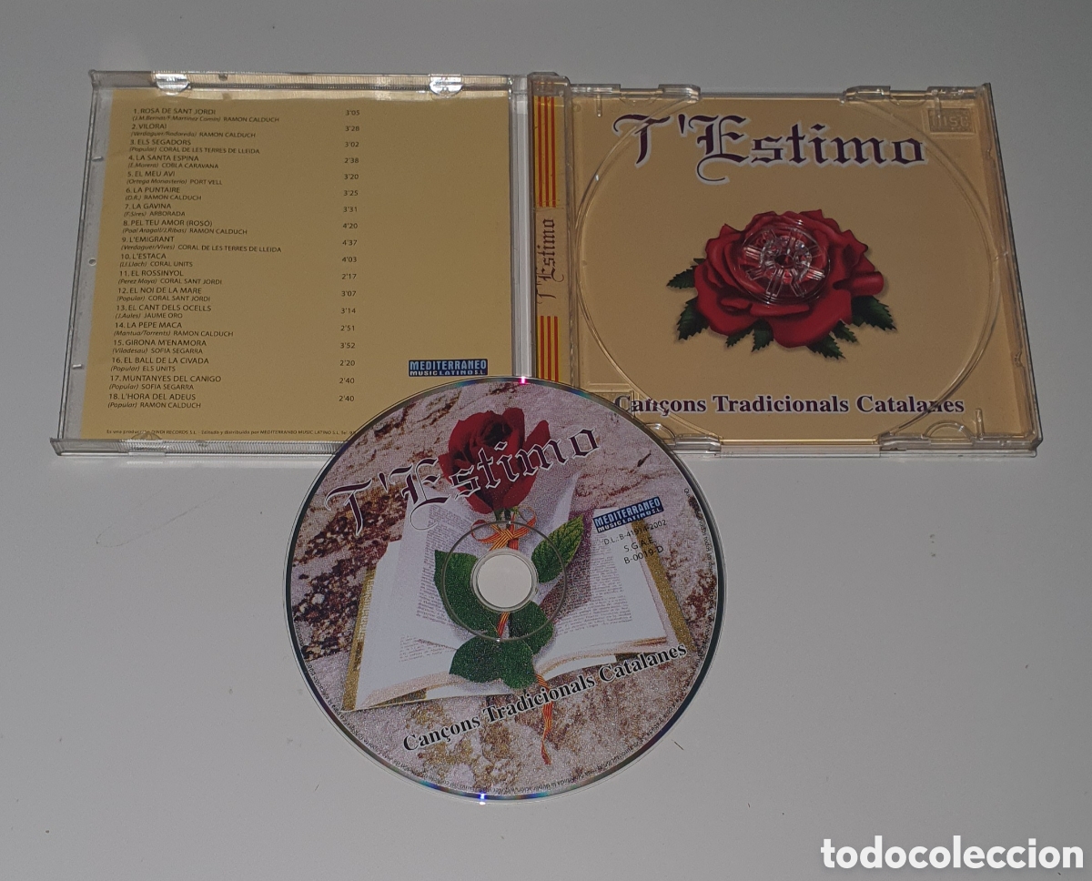 CDs de m&uacute;sica: RECOPILATORIO / CD / TESTIMO - CAN&Ccedil;ONS TRADICIONALS CATALANES - Foto 2