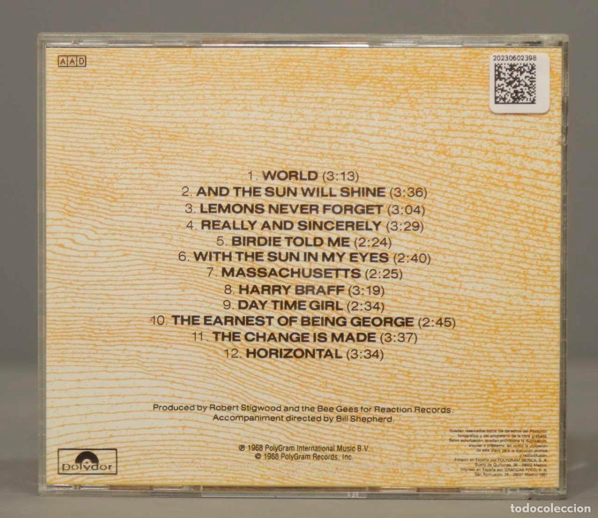 CDs de m&uacute;sica: CD. BEE GEES. HORIZONTAL - Foto 2