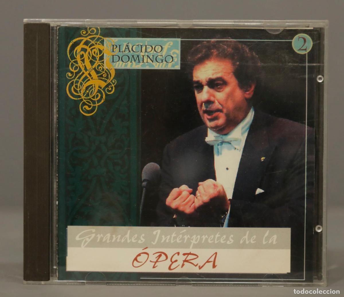 CDs de m&uacute;sica: CD. GRANDES INTERPRETES DE LA OPERA. PLACIDO DOMINGO - Foto 1