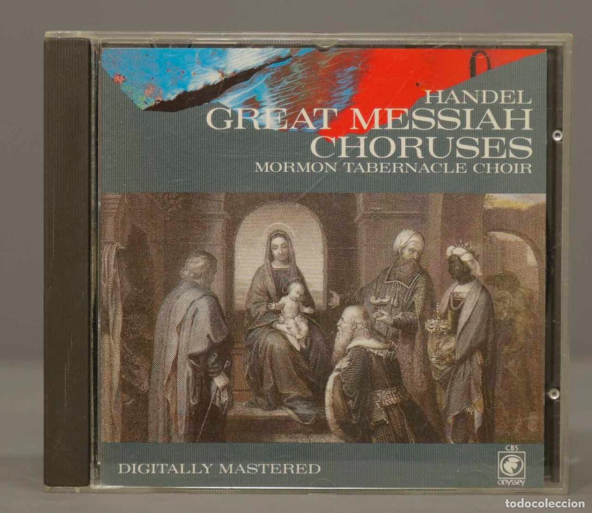 CDs de m&uacute;sica: CD. HANDEL. GREAT MESSIAH CHORUSES. MORMON TABERNACLE CHOIR - Foto 1
