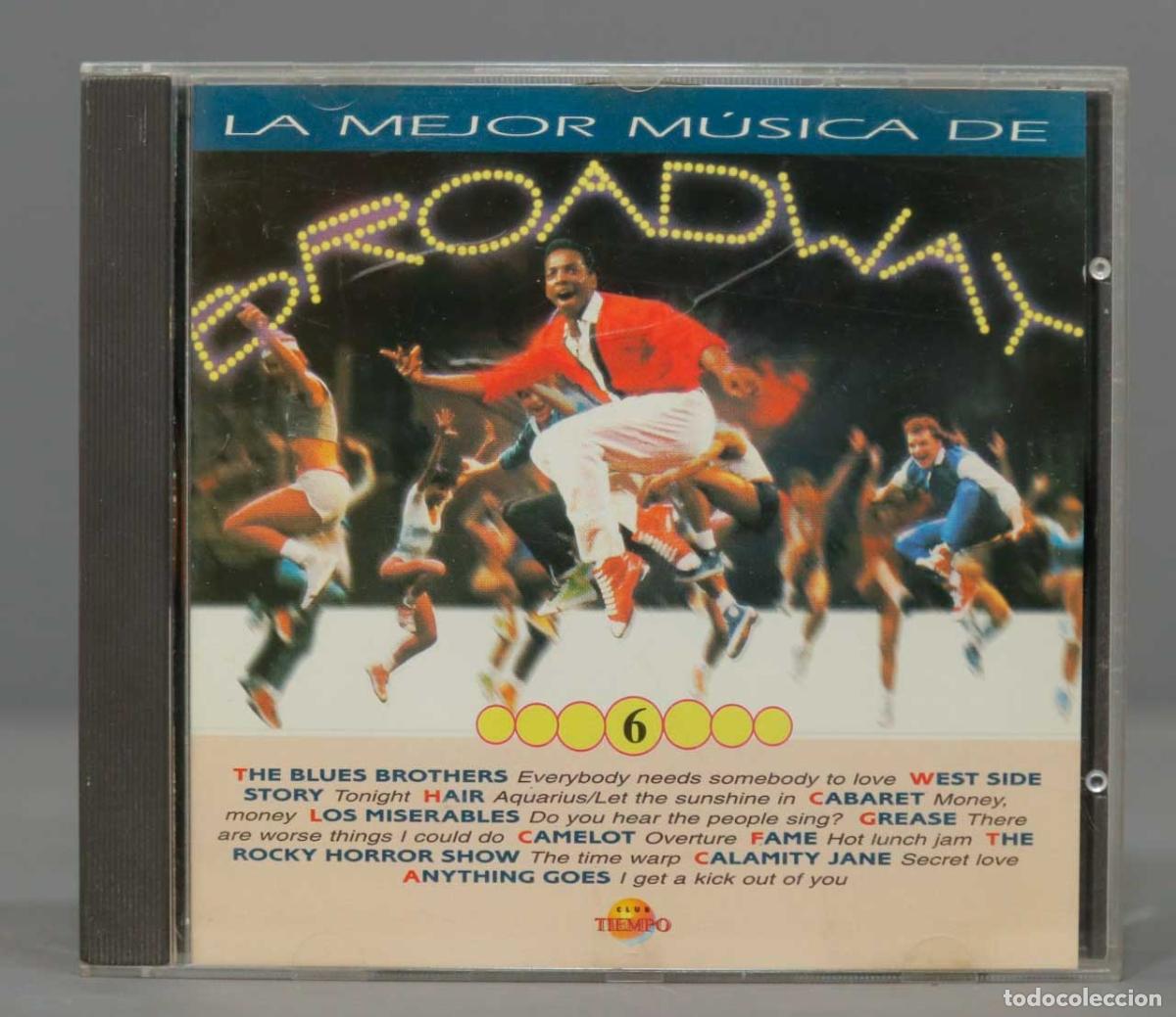CDs de m&uacute;sica: CD. LA MEJOR MUSICA DE BROADWAY 6 - Foto 1