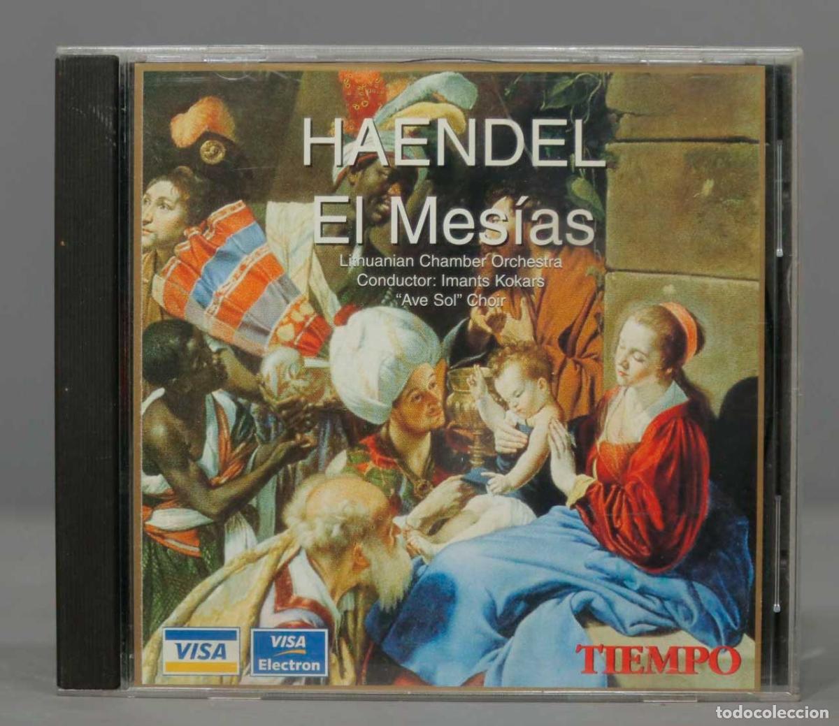 CDs de m&uacute;sica: CD. HAENDEL. EL MESIAS. KOKARS. AVE SOL CHOIR - Foto 1