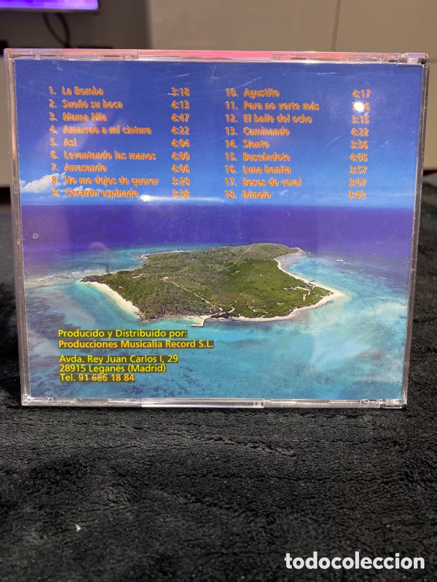 CDs de m&uacute;sica: CD CARIBE TOTAL 2000. TODOS LOS &Eacute;XITOS. - Foto 2