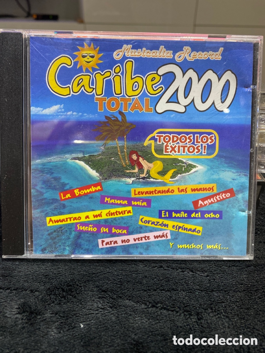 CDs de m&uacute;sica: CD CARIBE TOTAL 2000. TODOS LOS &Eacute;XITOS. - Foto 1