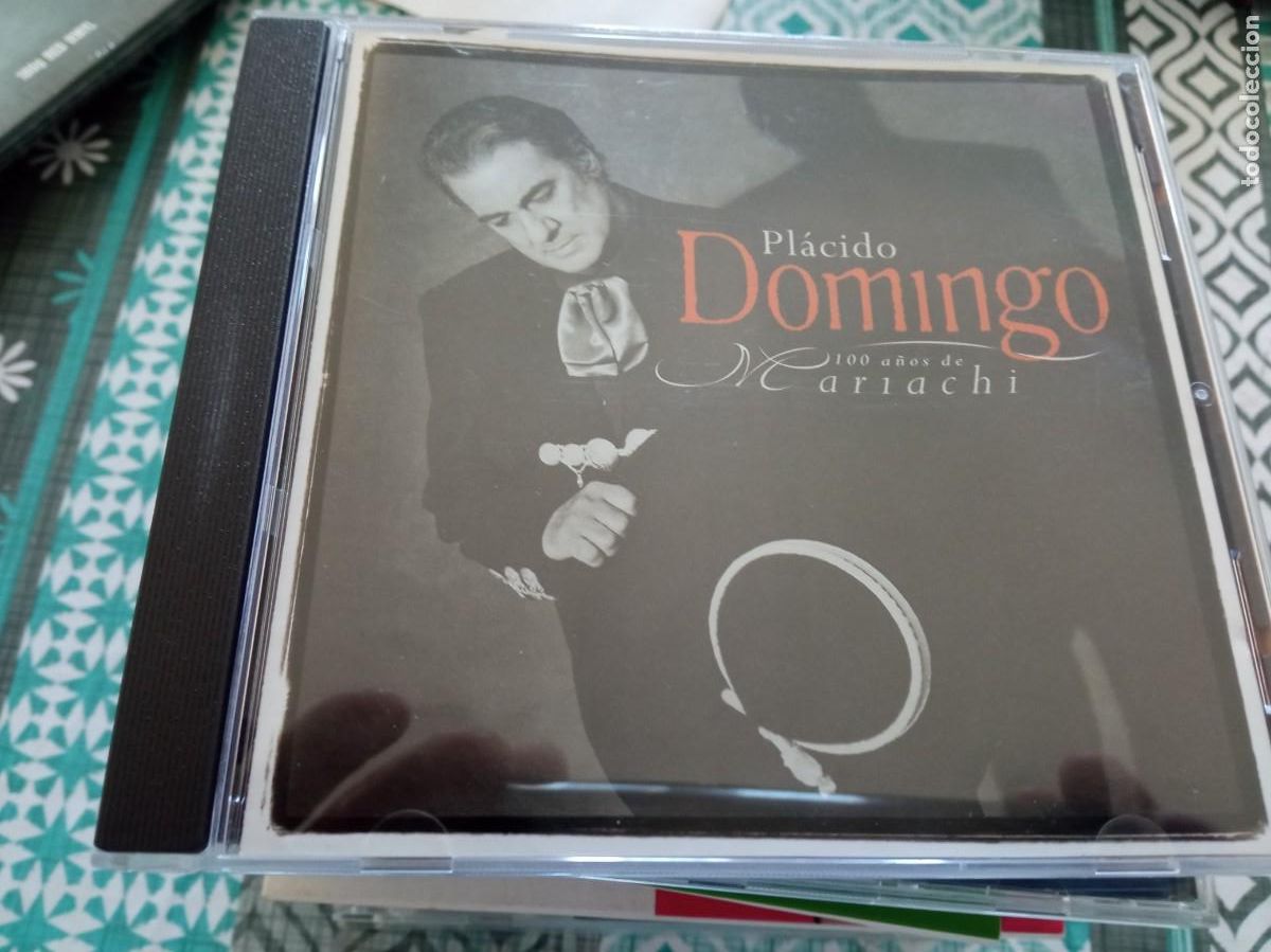 CDs de m&uacute;sica: PLACIDO DOMINGO 100 A&Ntilde;OS DE MARIACHI CD - Foto 1
