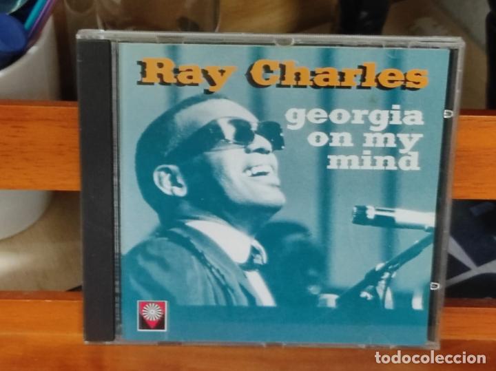 CDs de m&uacute;sica: CD - RAY CHARLES - GEORGIA ON MY MIND (A67) - Foto 1