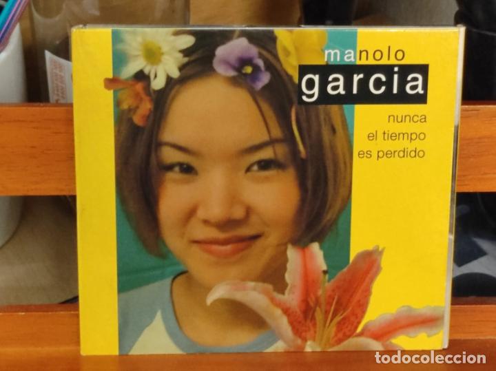 CDs de m&uacute;sica: CD - MANOLO GARCIA - NUNCA EL TIEMPO ES PERDIDO (A67) - Foto 1