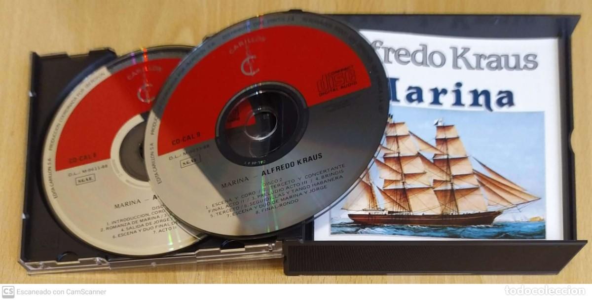 CDs de m&uacute;sica: ALFREDO KRAUS (MARINA) 2 CDs 1988 - Foto 3