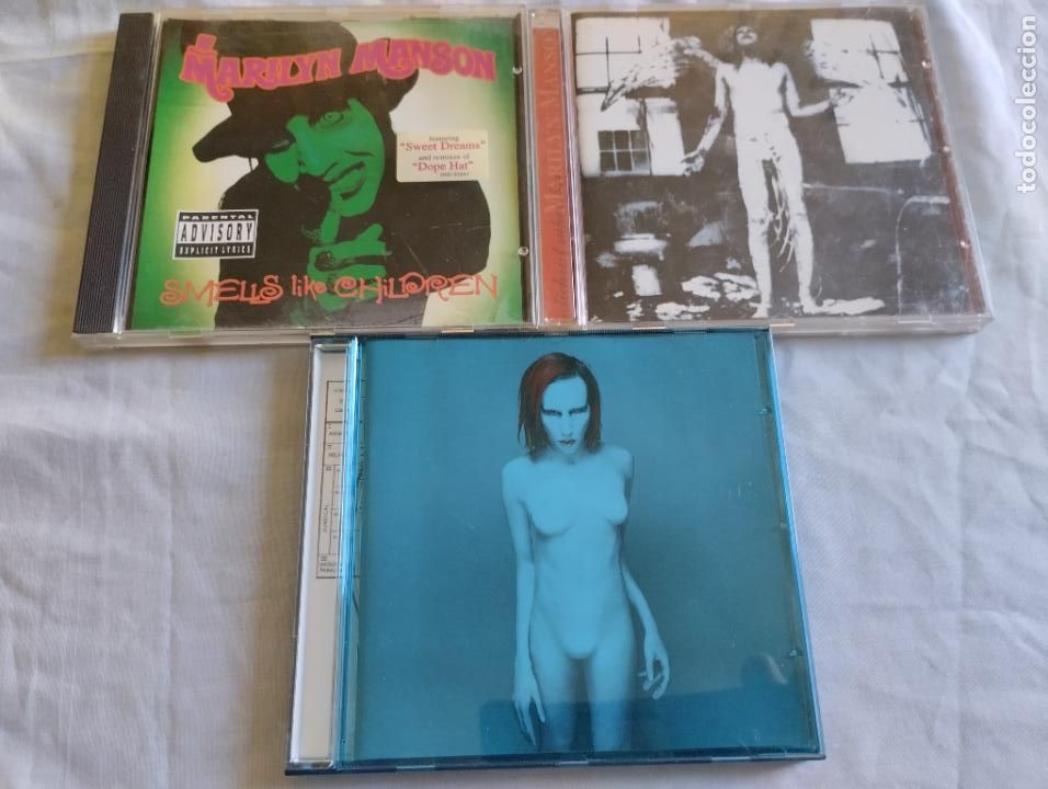 CDs de m&uacute;sica: MARILYN MANSON 3 CD&acute;S - Foto 1