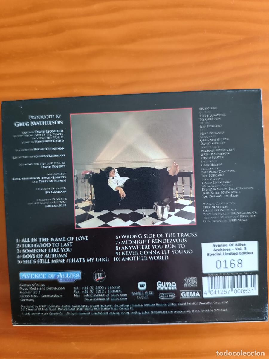 CDs de m&uacute;sica: DAVID ROBERTS - ALL DRESSED UP (1982) CD AOR - Foto 2