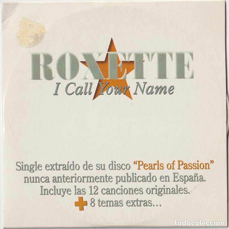 CDs de m&uacute;sica: Roxette &ndash; I Call Your Name - Foto 1