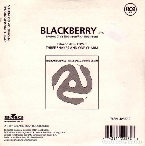 CDs de m&uacute;sica: The Black Crowes &ndash; Blackberry - Foto 2