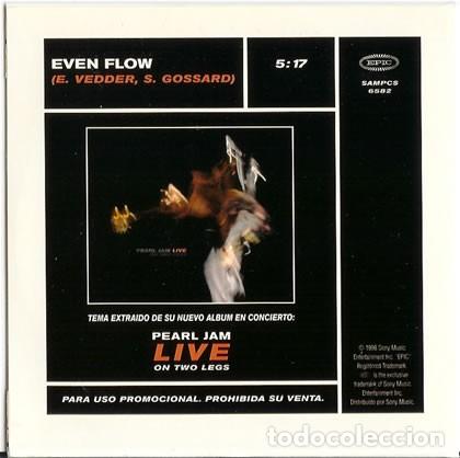 CDs de m&uacute;sica: Pearl Jam &ndash; Even Flow (Live) - Foto 2