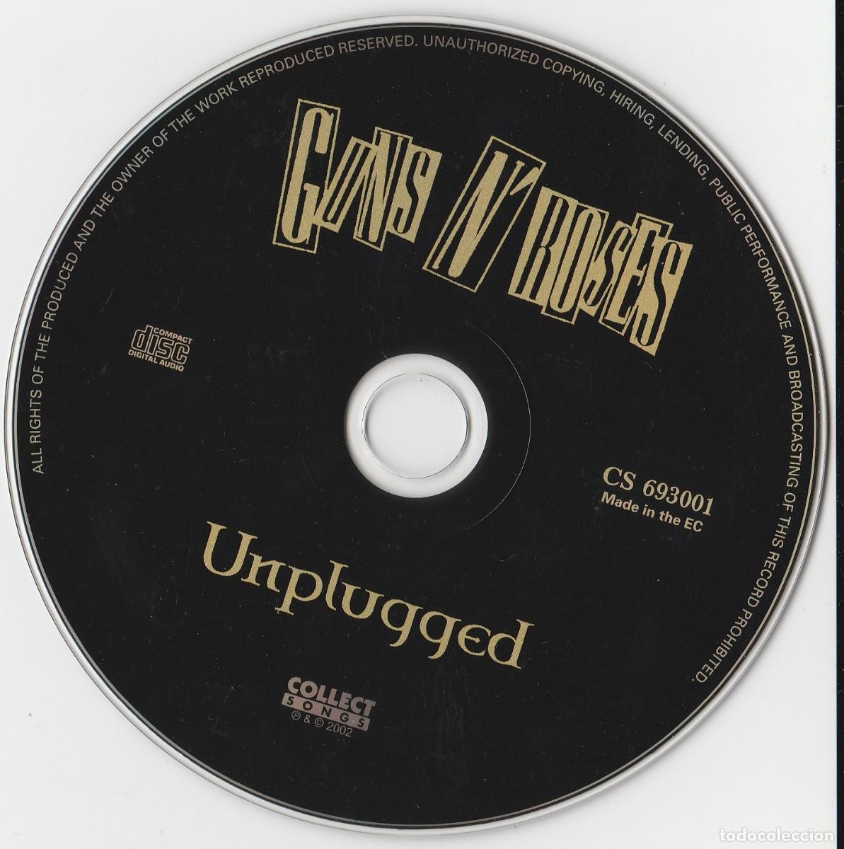 CDs de m&uacute;sica: CD GUNS N ROSES - UNPLUGGED - PIRATA - Foto 4