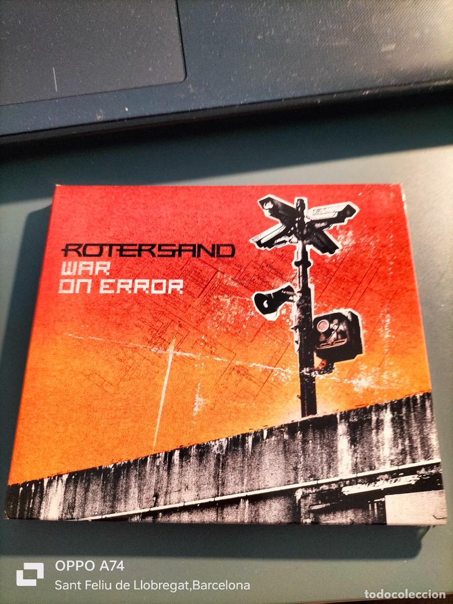 CDs de m&uacute;sica: RAR CD. ROTERSAND. WAR ON ERROR. DIGIPACK - Foto 1