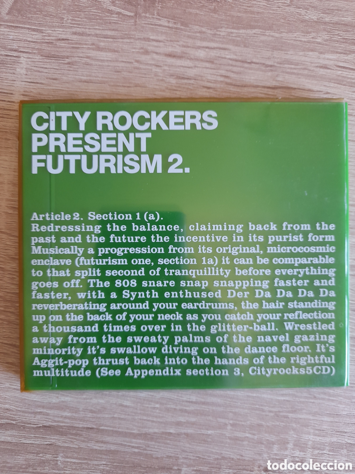 CDs de m&uacute;sica: Futurism 2 electro 2 cds - Foto 1