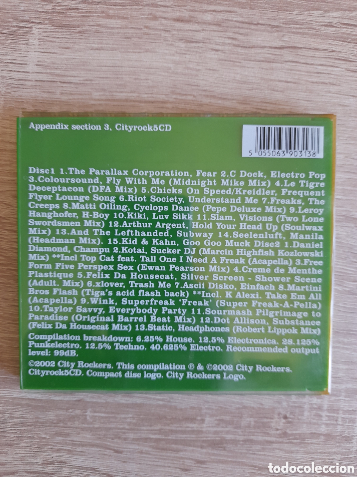 CDs de m&uacute;sica: Futurism 2 electro 2 cds - Foto 2