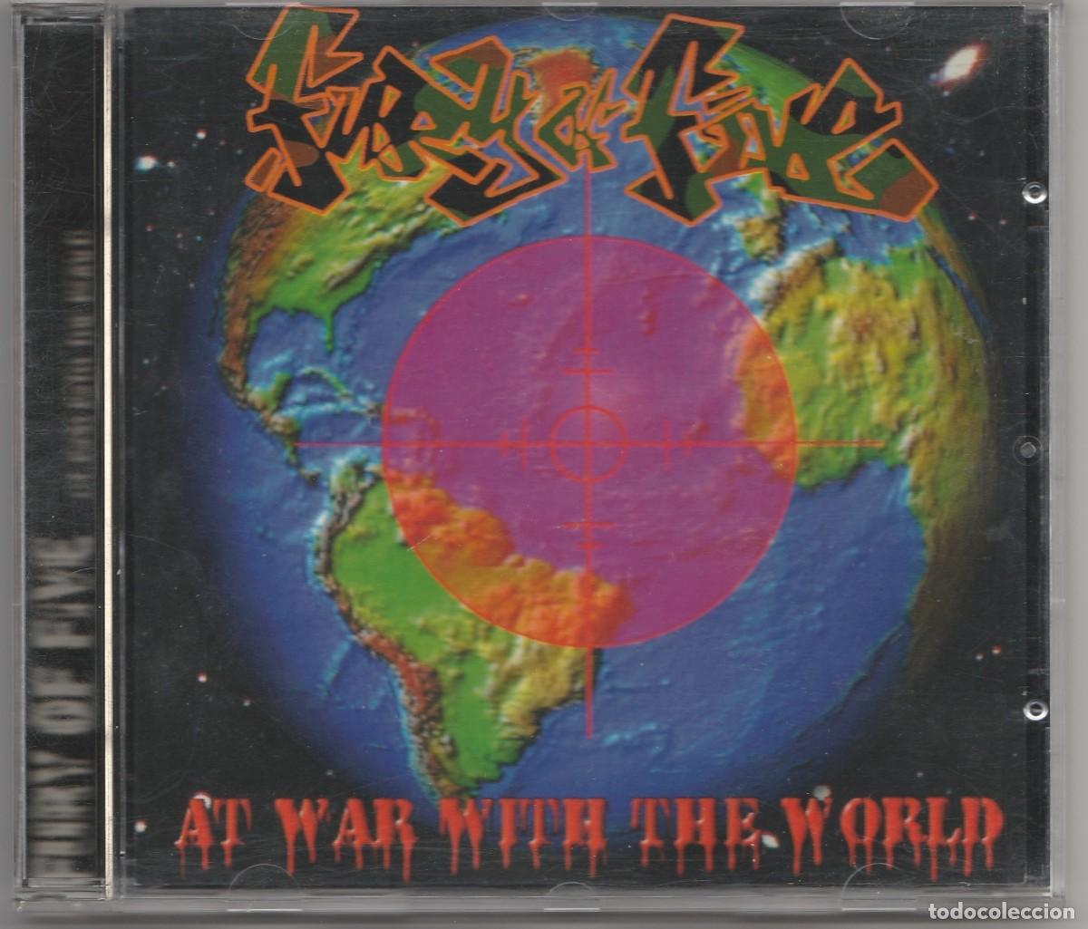 cd fury of five - at war with the world - hardc - Buy CD