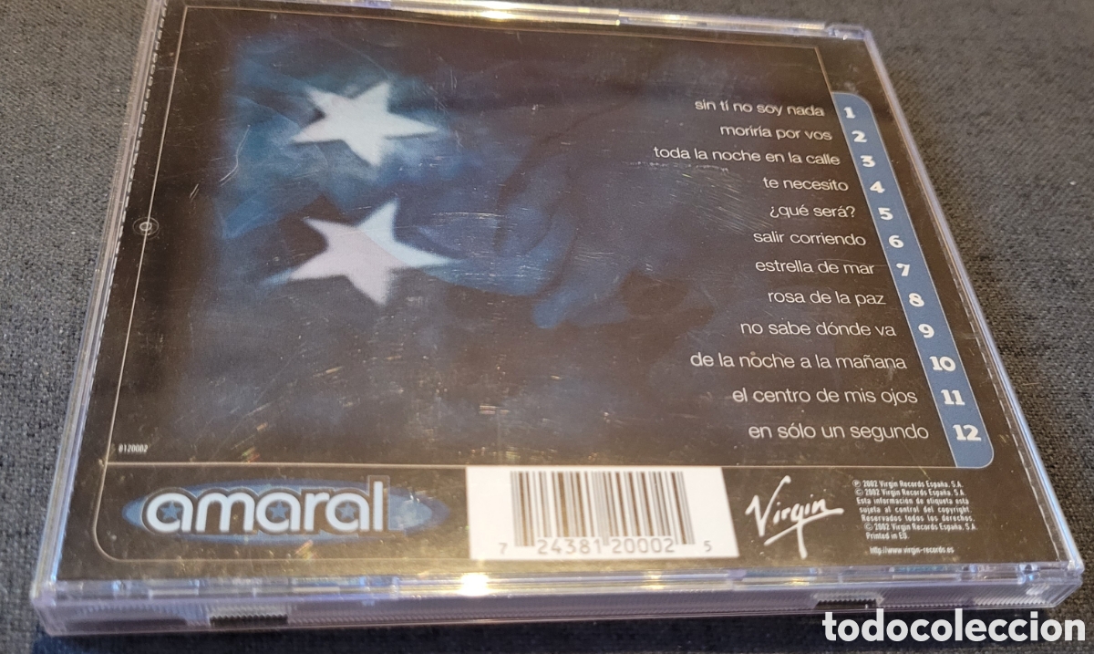 CDs de m&uacute;sica: Amaral CD 2002 Estrella de Mar - Foto 2