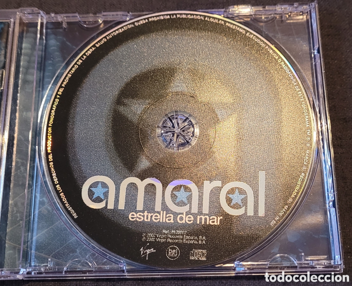 CDs de m&uacute;sica: Amaral CD 2002 Estrella de Mar - Foto 3