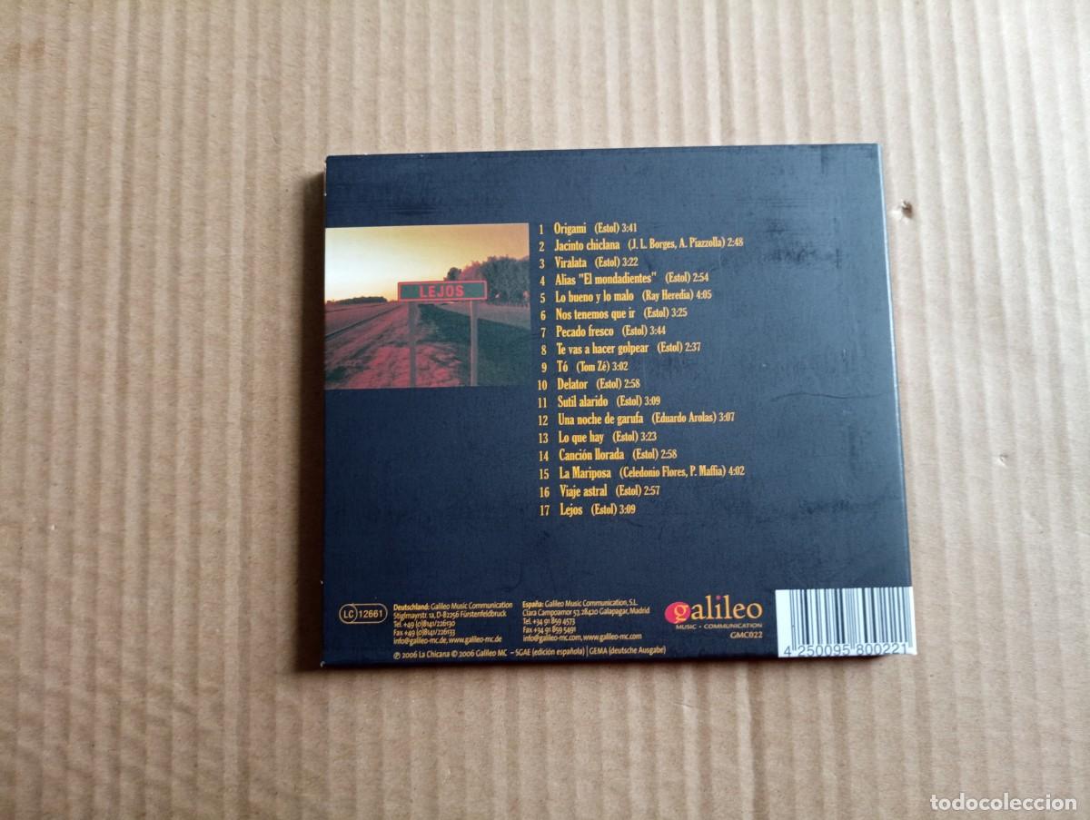 CDs de m&uacute;sica: LA CHICANA - LEJOS CD DIGIPACK 2006 TANGO - Foto 3