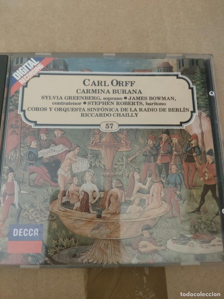 CDs de m&uacute;sica: CARL ORFF - CARMINA BURANA - Foto 1