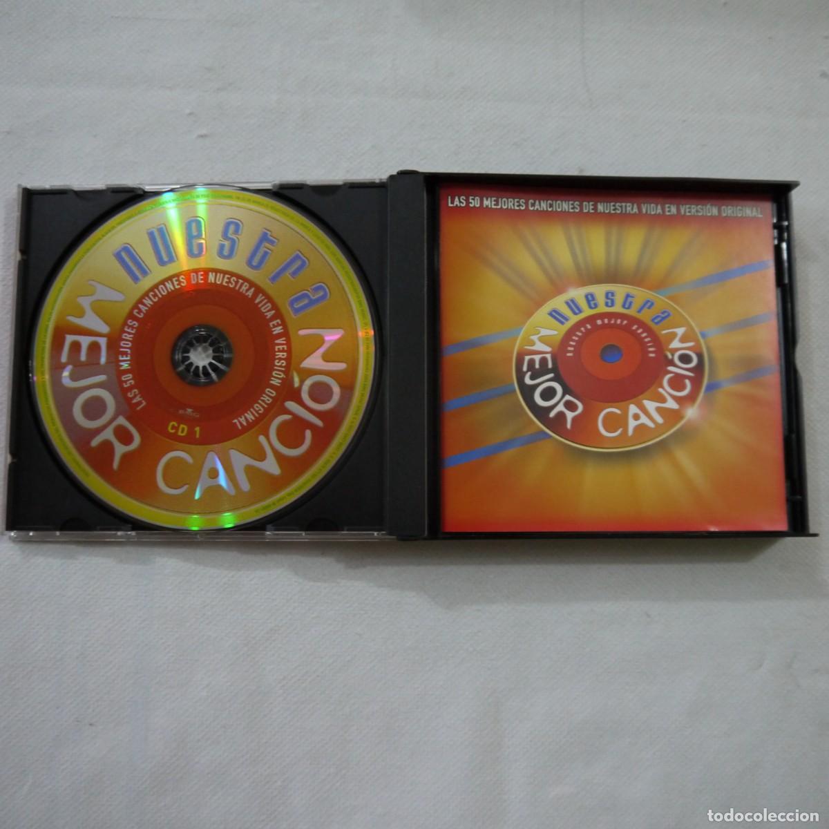CDs de m&uacute;sica: NUESTRA MEJOR CANCI&Oacute;N - EL DISCO OFICIAL DEL PROGRAMA DE TVE - 3 CD - Foto 2