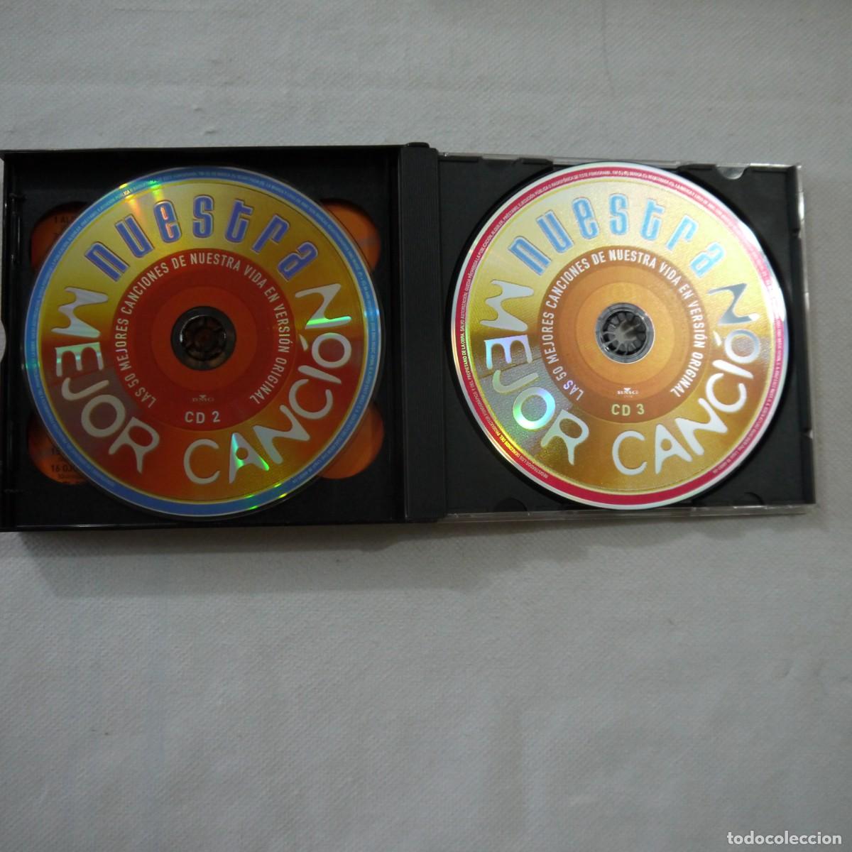 CDs de m&uacute;sica: NUESTRA MEJOR CANCI&Oacute;N - EL DISCO OFICIAL DEL PROGRAMA DE TVE - 3 CD - Foto 3