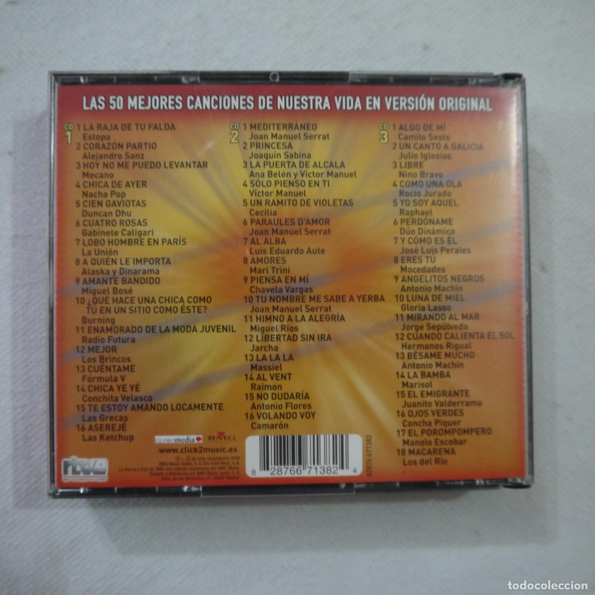 CDs de m&uacute;sica: NUESTRA MEJOR CANCI&Oacute;N - EL DISCO OFICIAL DEL PROGRAMA DE TVE - 3 CD - Foto 4