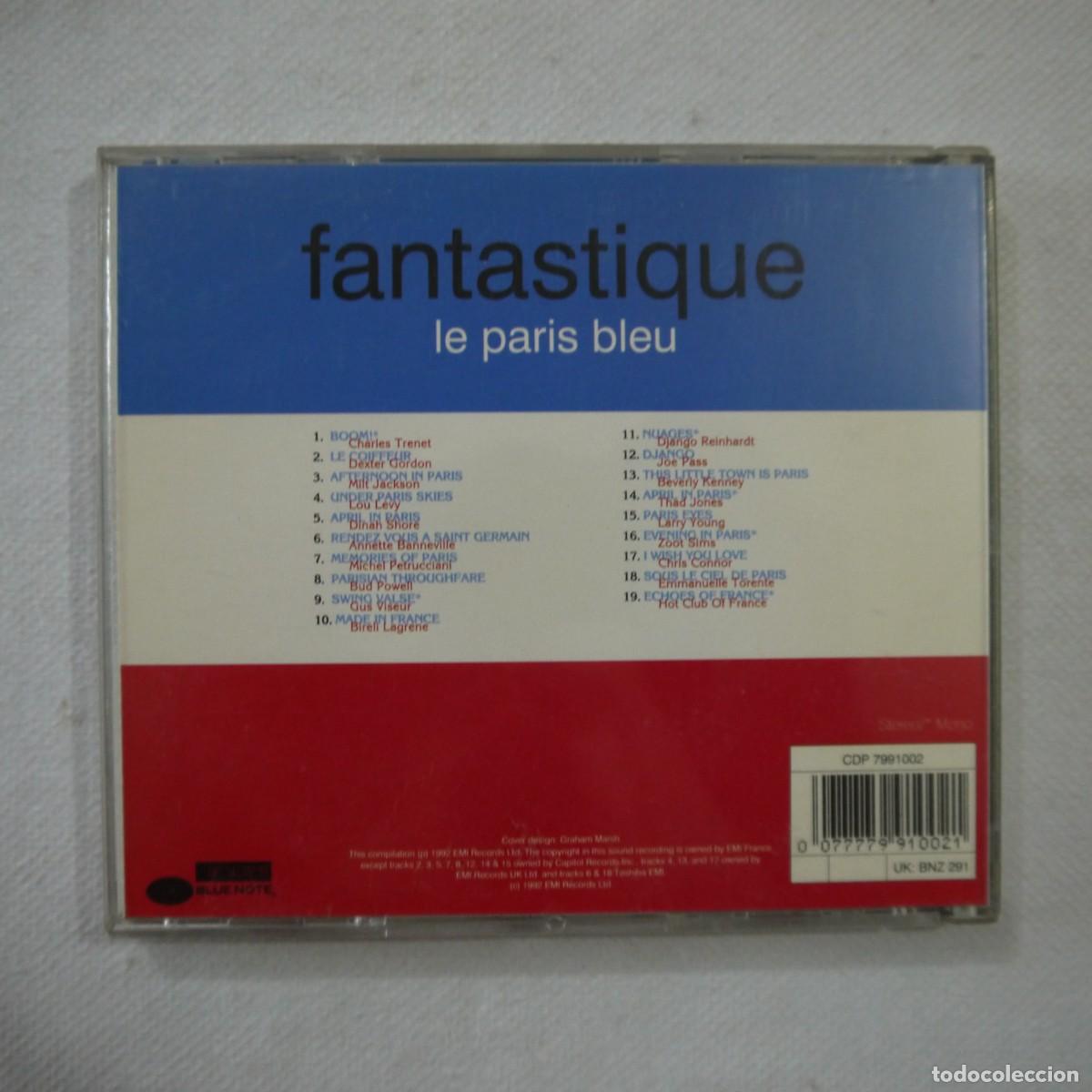 CDs de m&uacute;sica: LE PARIS BLEU - CD - Foto 3