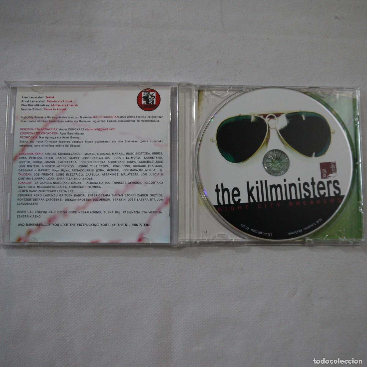 CDs de m&uacute;sica: THE KILLMINISTERS - NIGHT CITY BREAKERS - CD - Foto 2