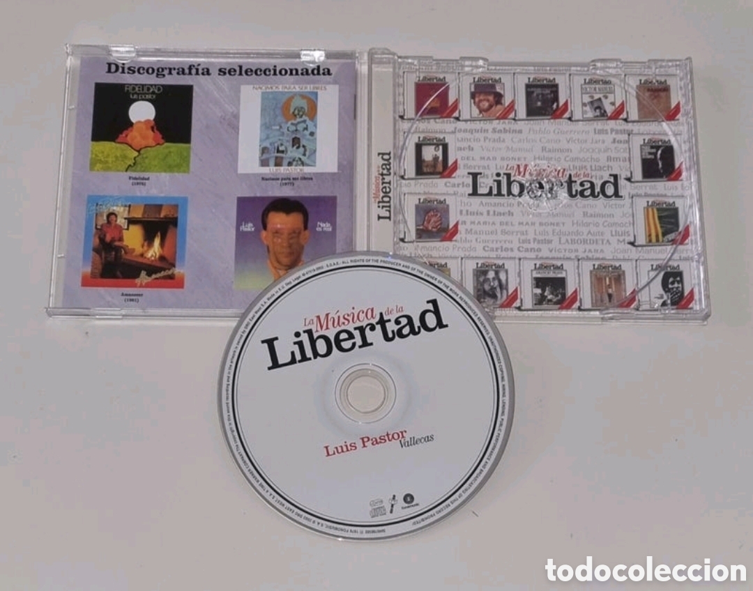 CDs de m&uacute;sica: LUIS PASTOR / CD / VALLECAS - Foto 2