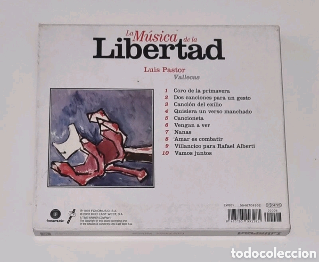 CDs de m&uacute;sica: LUIS PASTOR / CD / VALLECAS - Foto 3