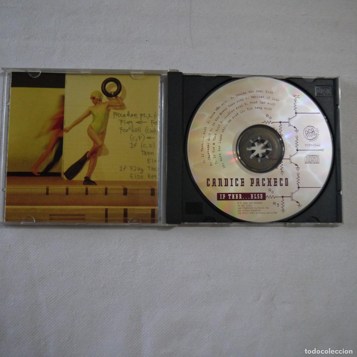 CDs de m&uacute;sica: CANDICE PACHECO - IF THEN&hellip; ELSE - CD 1995 - Foto 2